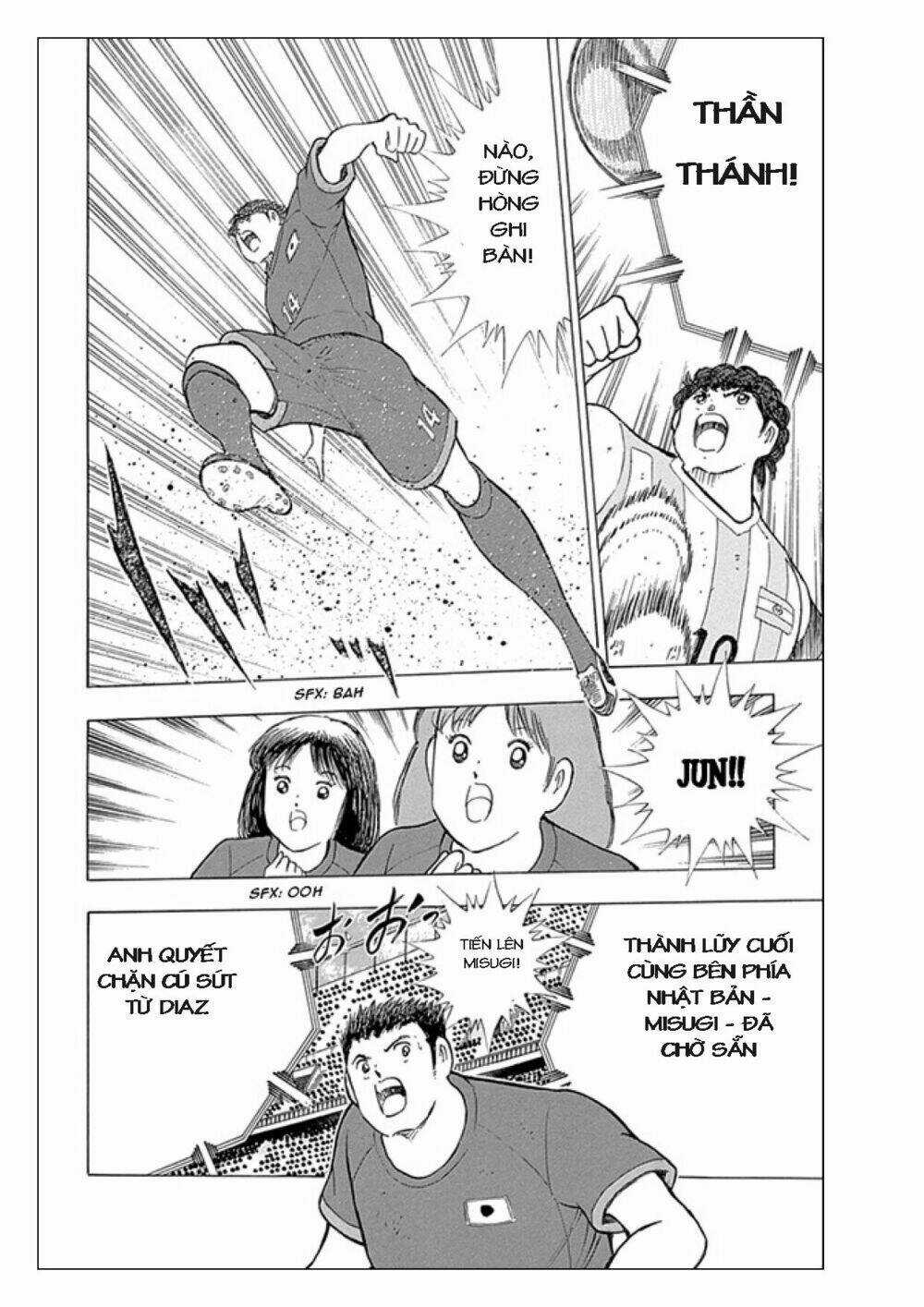 Captain Tsubasa: Rising Sun Chapter 38 trang 16