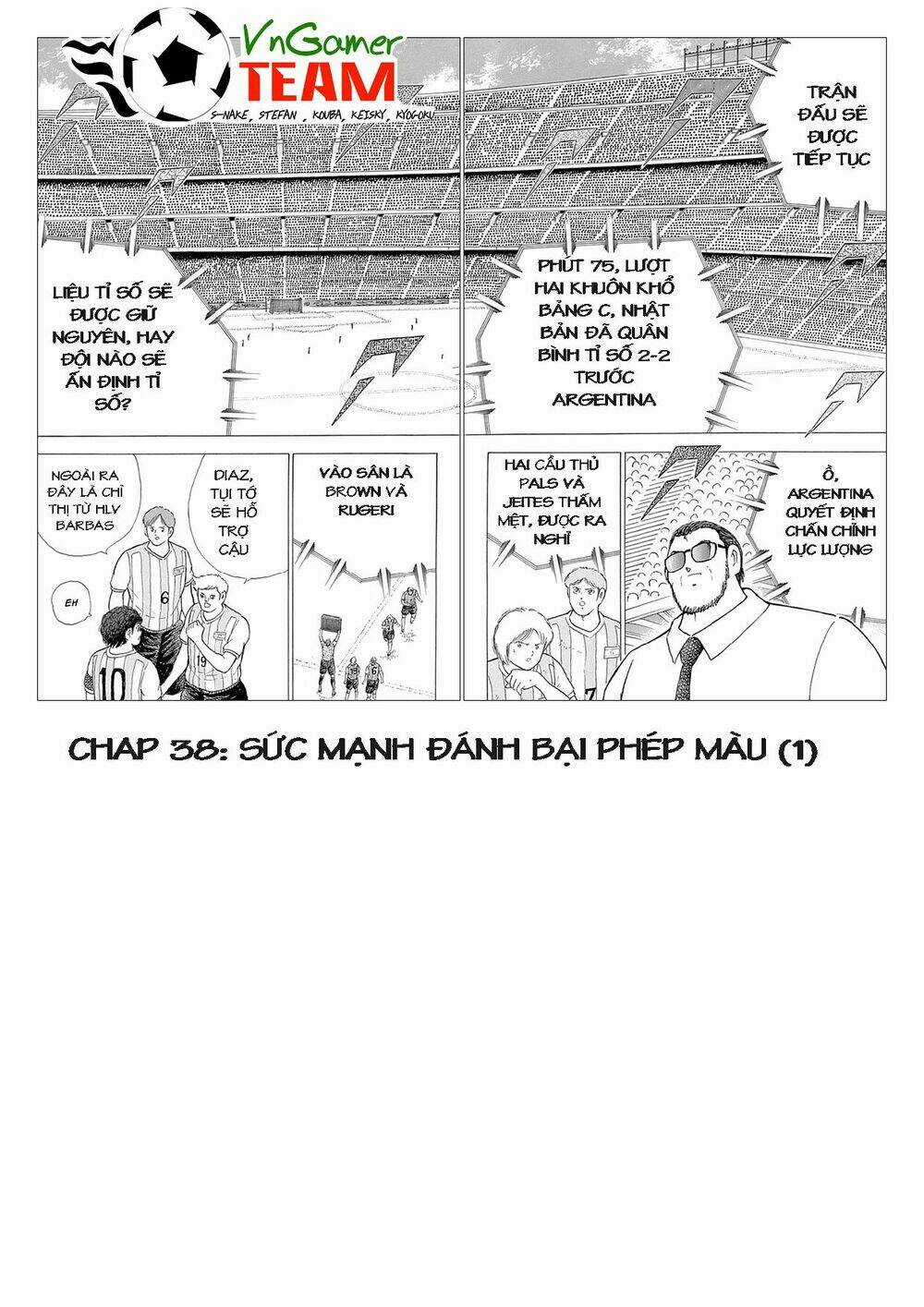 Captain Tsubasa: Rising Sun Chapter 38 trang 4