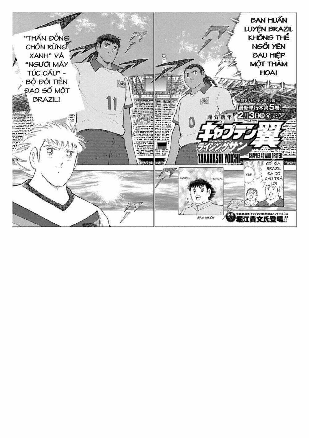 Captain Tsubasa: Rising Sun Chapter 45 trang 2