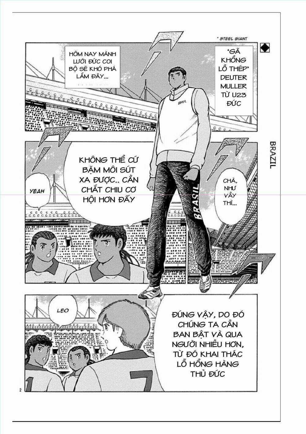 Captain Tsubasa: Rising Sun Chapter 46 trang 2