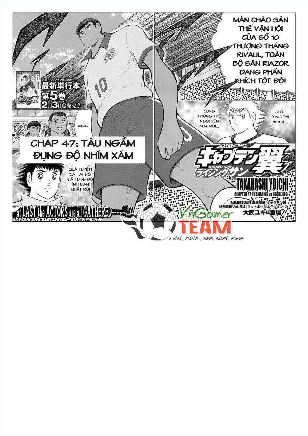 Captain Tsubasa: Rising Sun Chapter 47 trang 2