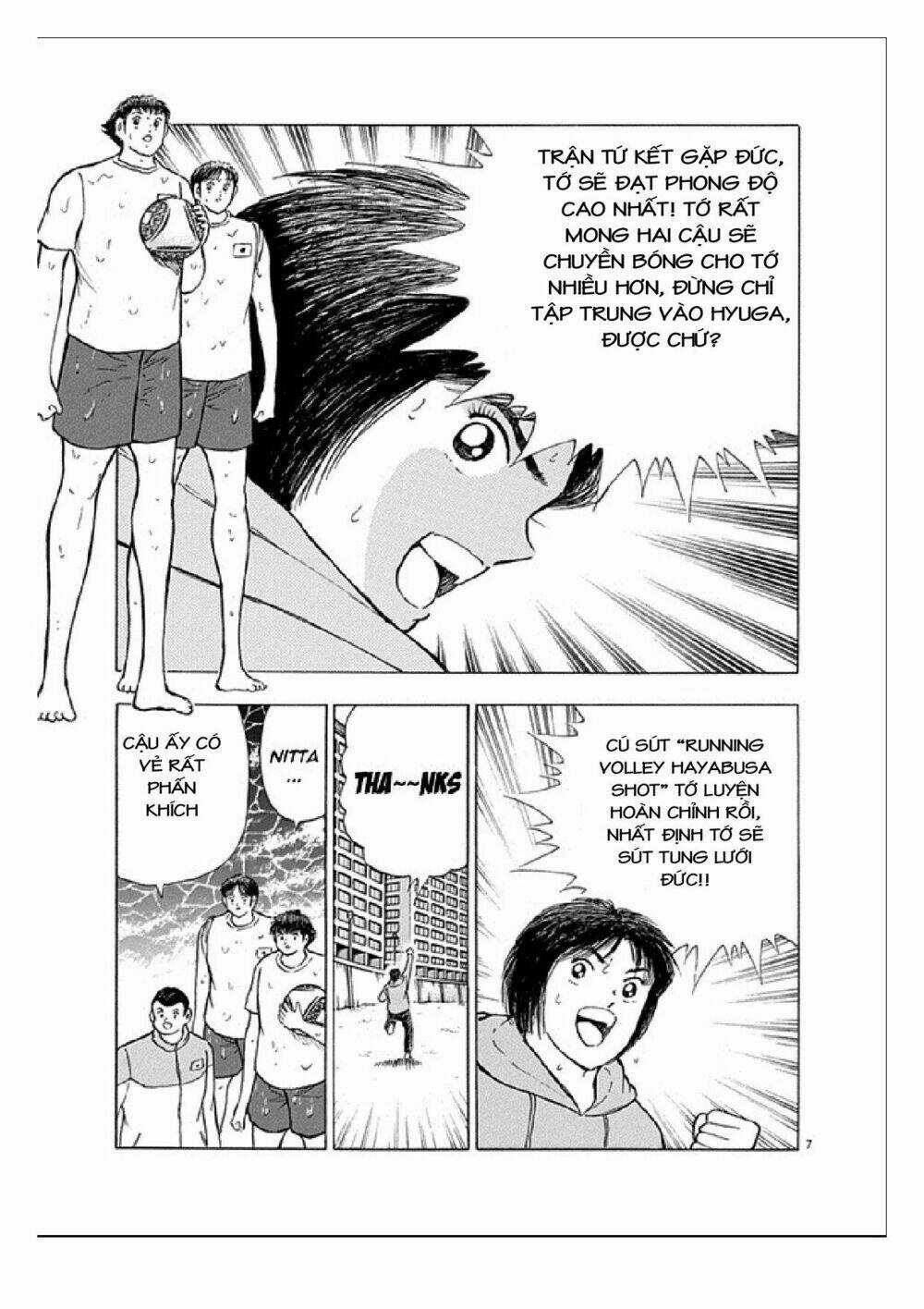 Captain Tsubasa: Rising Sun Chapter 59 trang 7