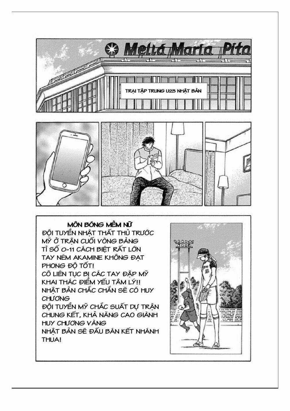 Captain Tsubasa: Rising Sun Chapter 59 trang 8