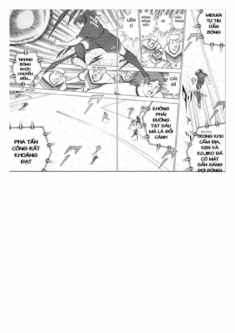 Captain Tsubasa: Rising Sun Chapter 66 trang 8