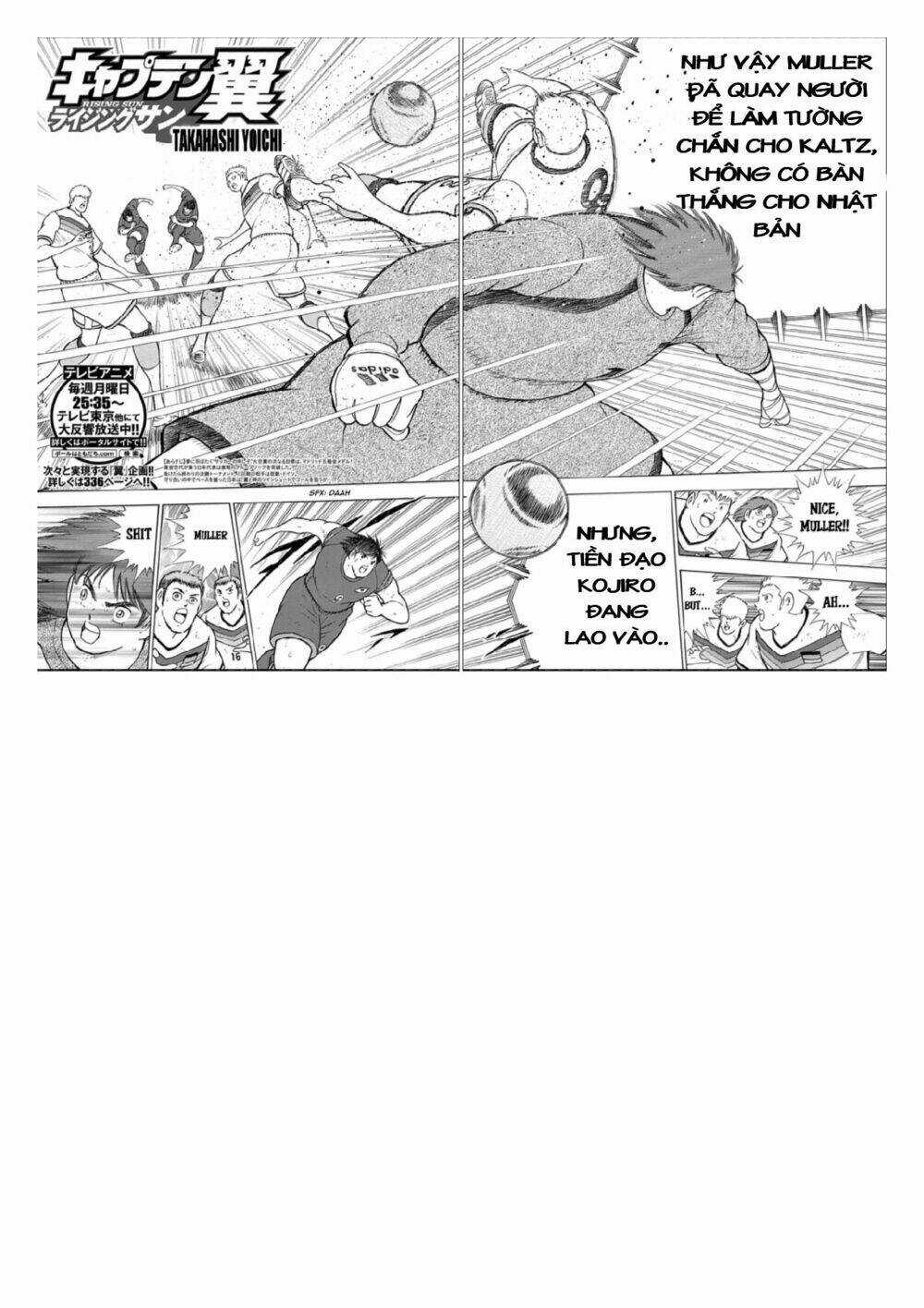 Captain Tsubasa: Rising Sun Chapter 72 trang 2