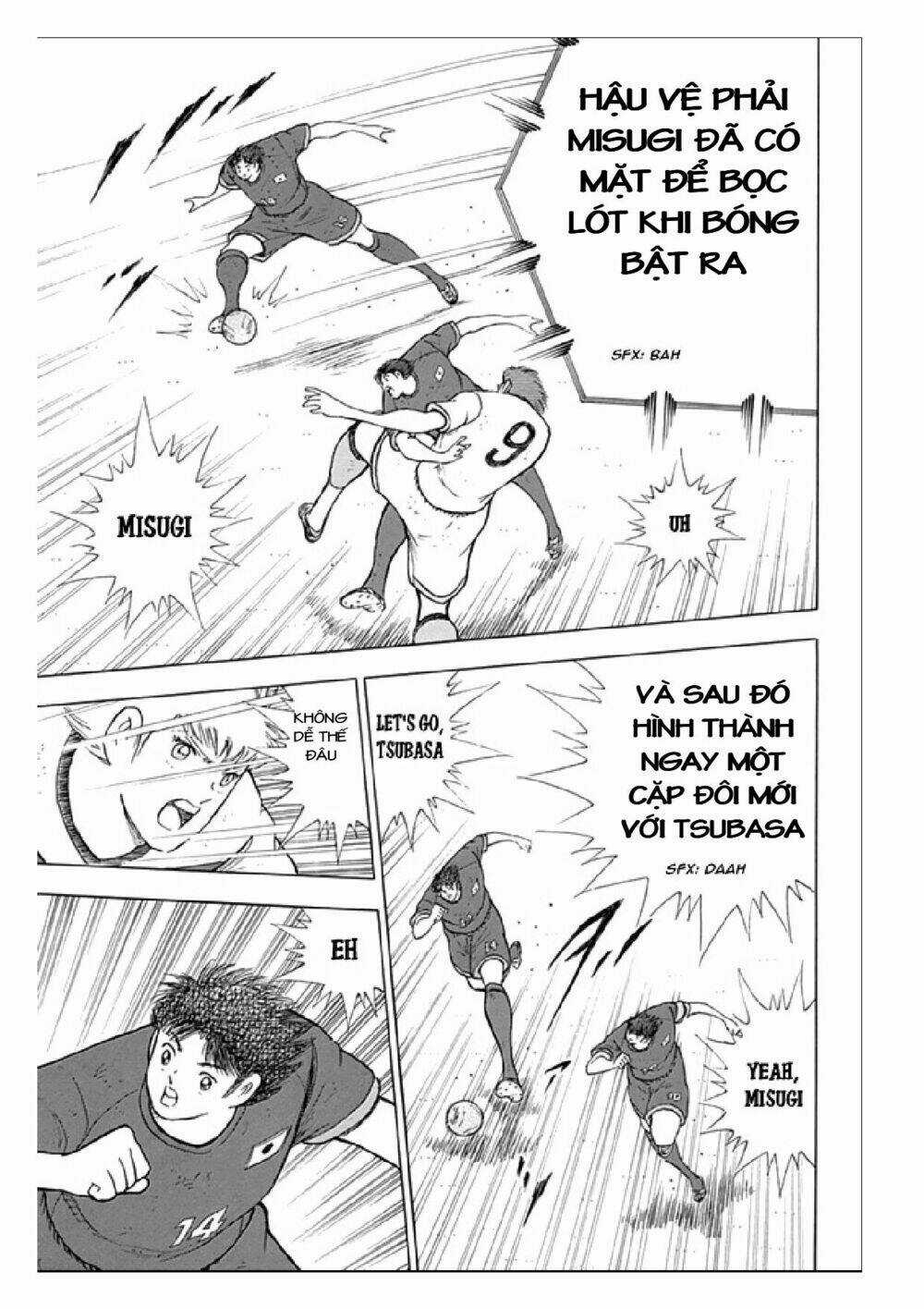 Captain Tsubasa: Rising Sun Chapter 75 trang 9