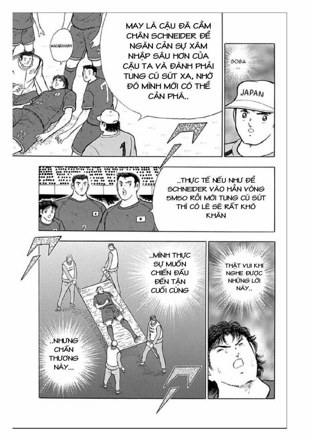 Captain Tsubasa: Rising Sun Chapter 76 trang 14