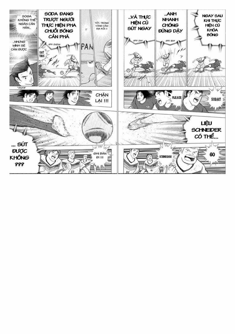 Captain Tsubasa: Rising Sun Chapter 76 trang 8