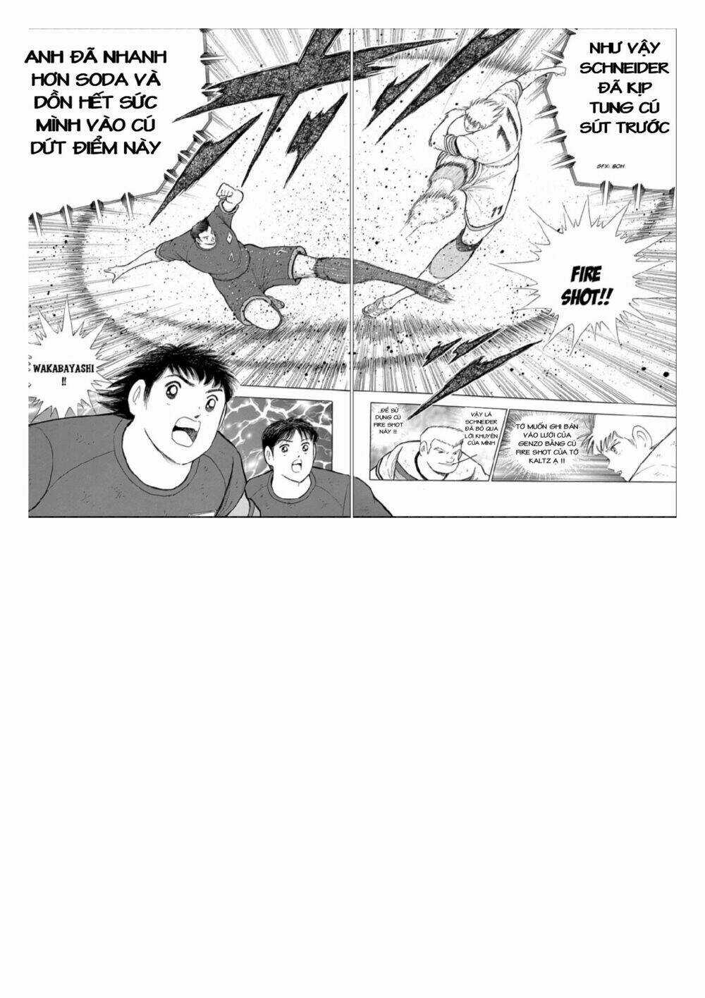 Captain Tsubasa: Rising Sun Chapter 76 trang 9