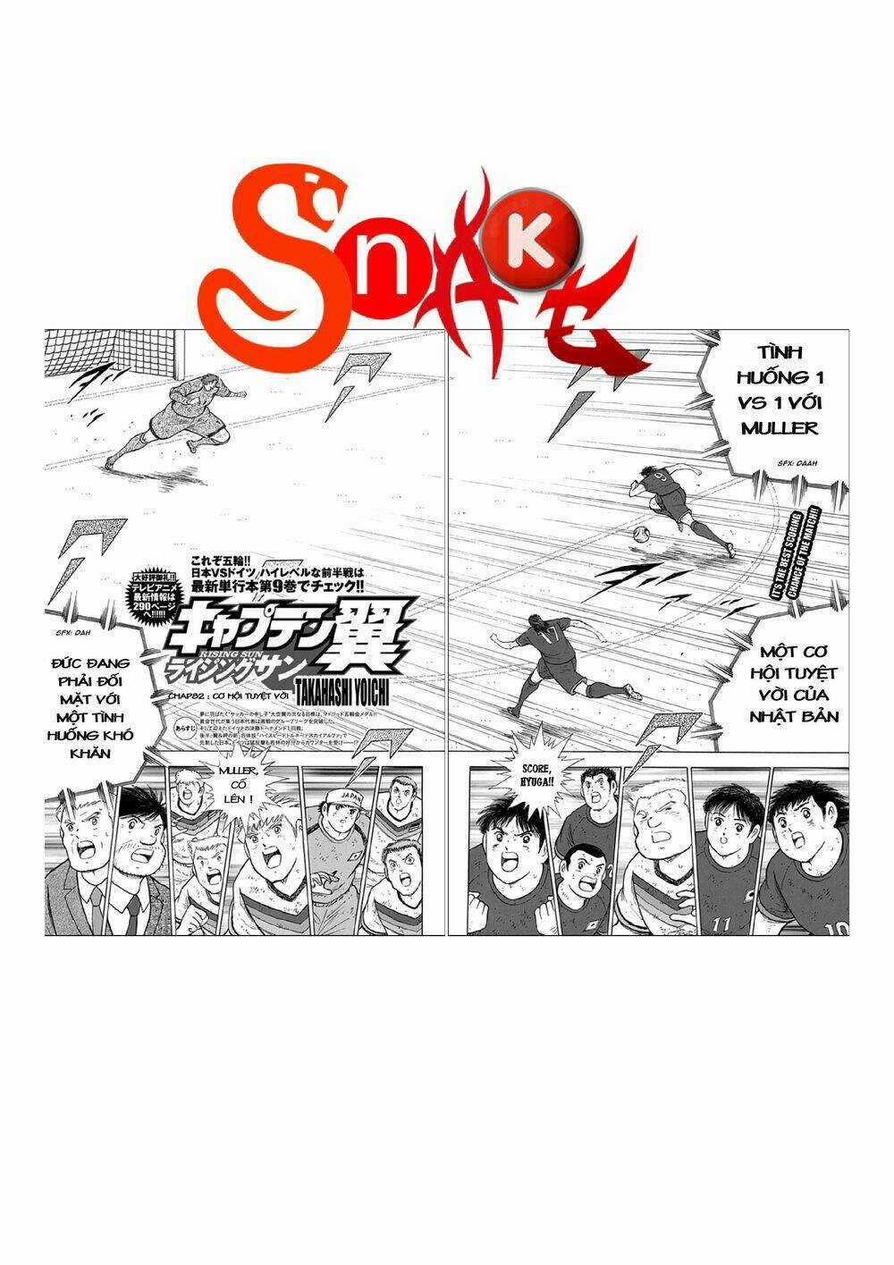 Captain Tsubasa: Rising Sun Chapter 82 trang 2
