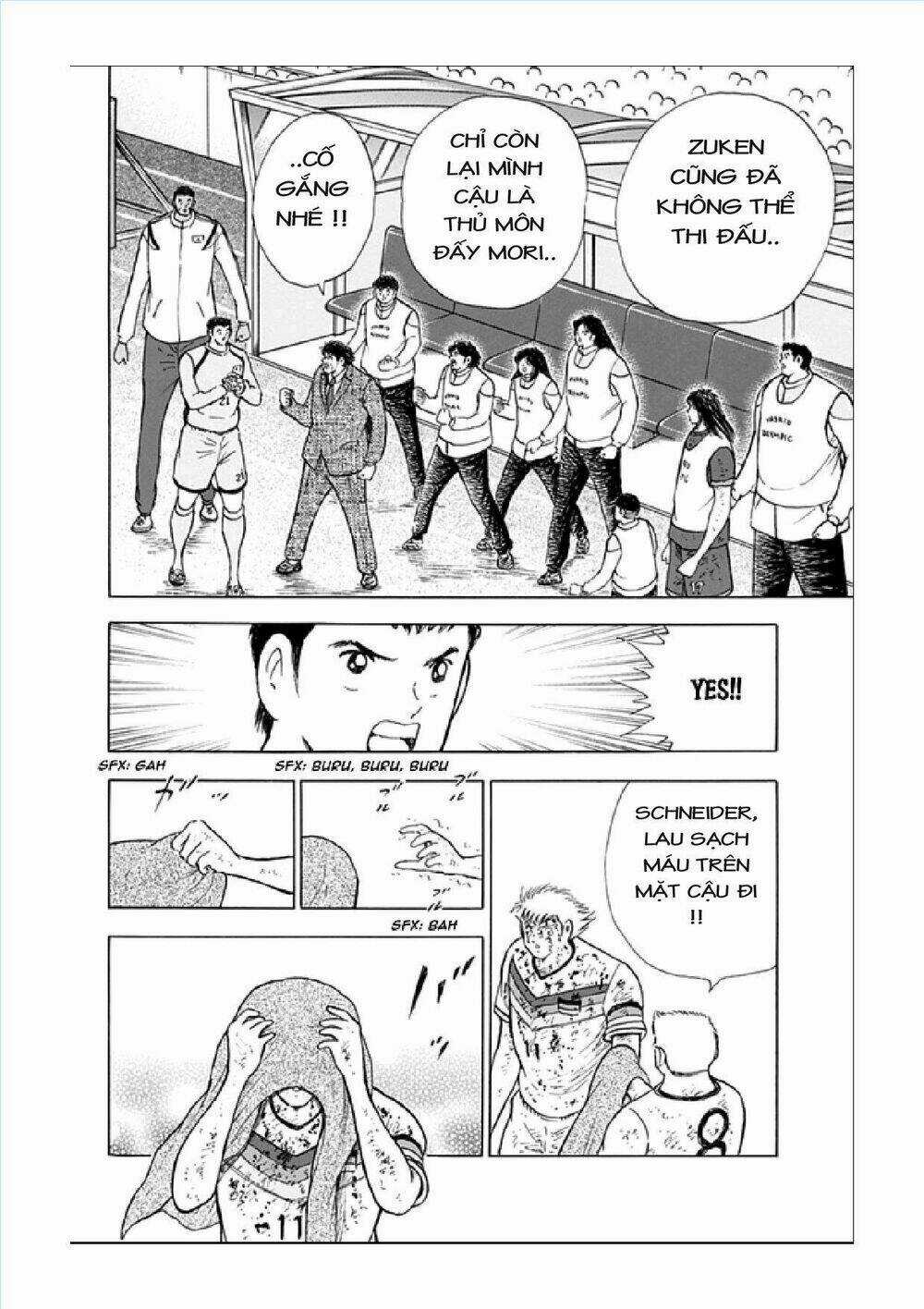 Captain Tsubasa: Rising Sun Chapter 88 trang 14