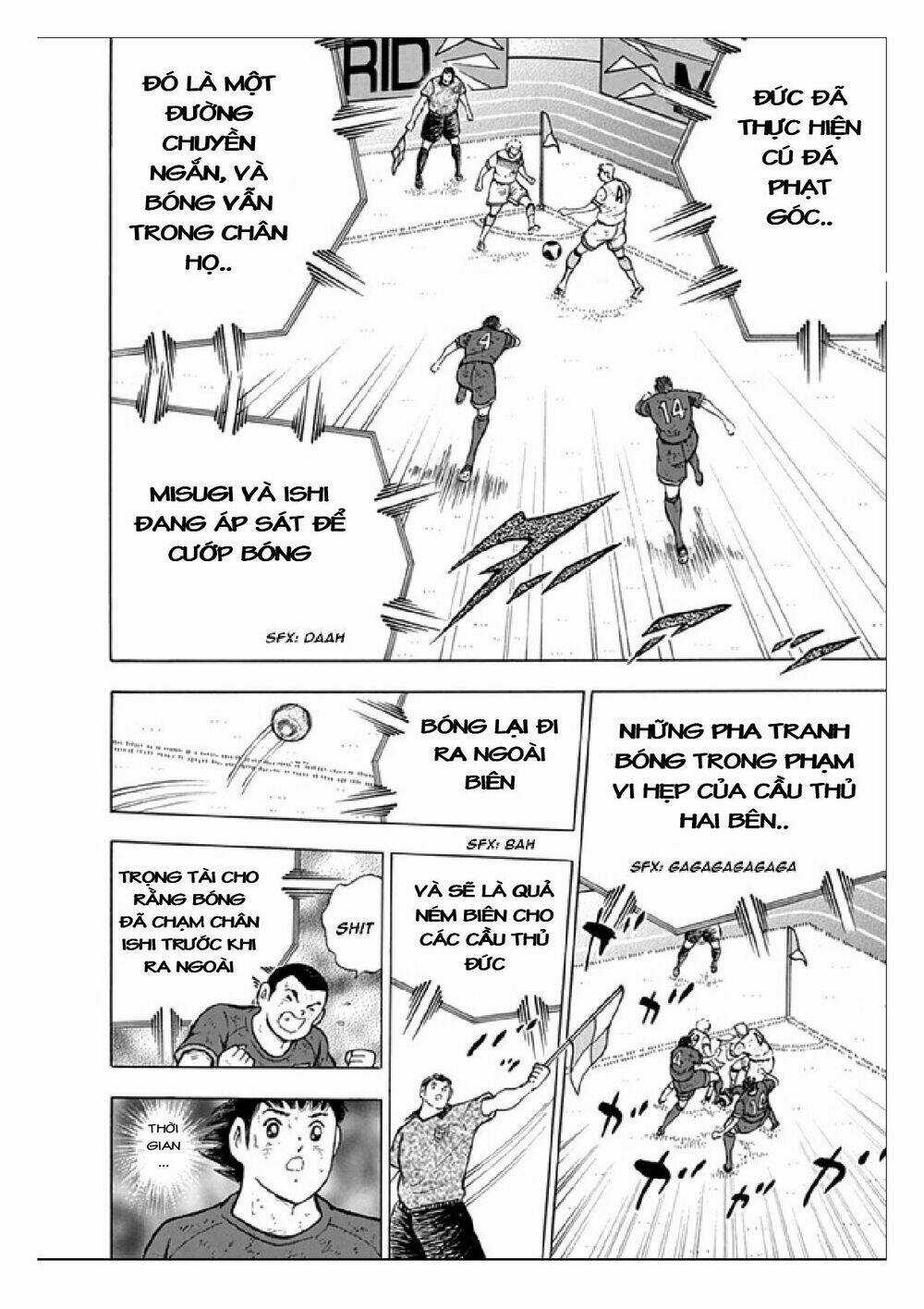 Captain Tsubasa: Rising Sun Chapter 99 trang 9