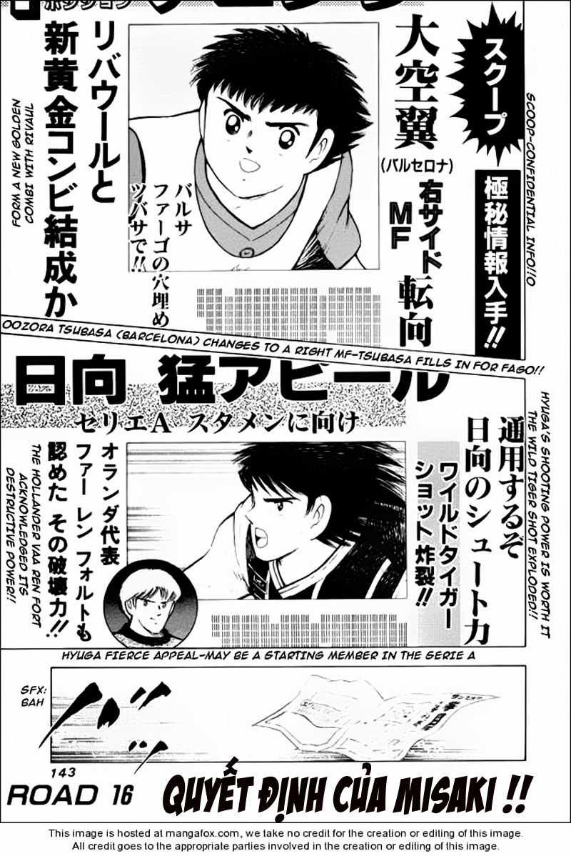 Captain Tsubasa Road To 2002 Chapter 16 trang 0