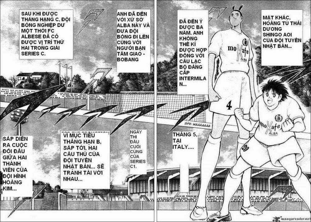 Captain Tsubasa : Trận Chiến Liên Đoàn Italy Chapter 1 trang 22