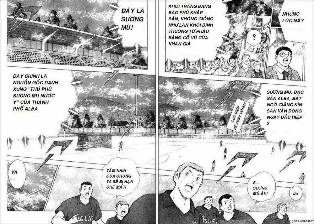 Captain Tsubasa : Trận Chiến Liên Đoàn Italy Chapter 10 trang 1