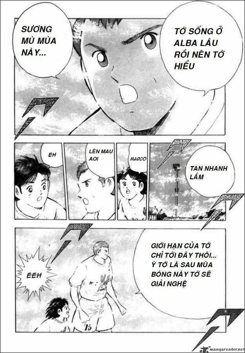 Captain Tsubasa : Trận Chiến Liên Đoàn Italy Chapter 10 trang 10