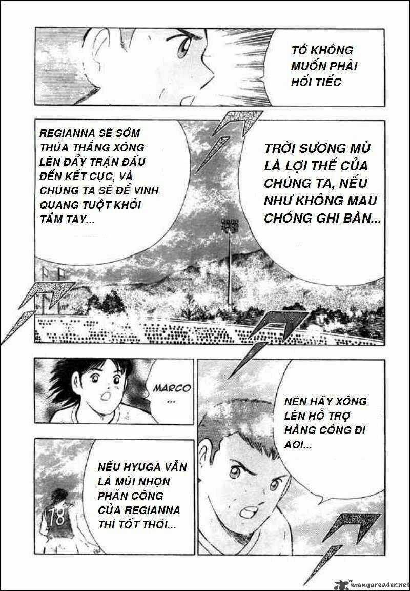 Captain Tsubasa : Trận Chiến Liên Đoàn Italy Chapter 10 trang 11