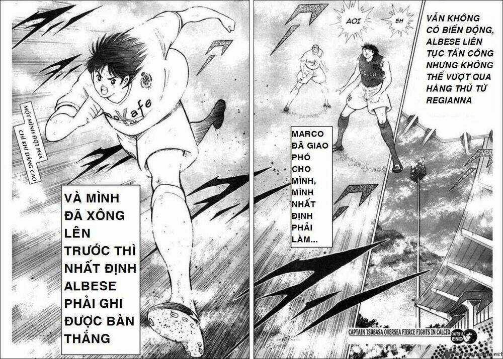 Captain Tsubasa : Trận Chiến Liên Đoàn Italy Chapter 10 trang 14