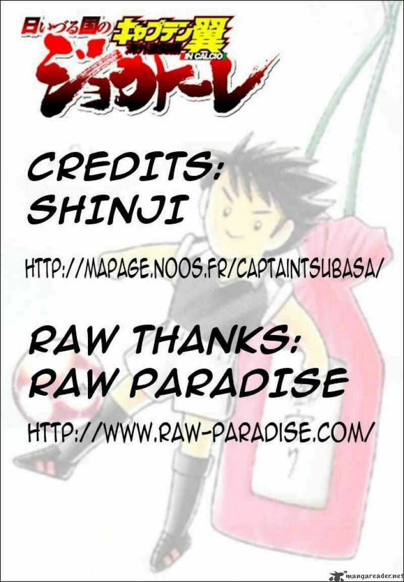 Captain Tsubasa : Trận Chiến Liên Đoàn Italy Chapter 10 trang 15