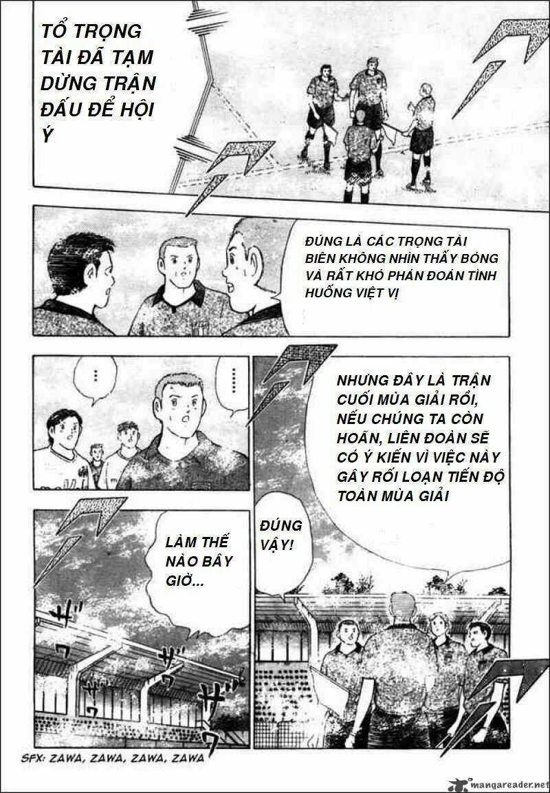 Captain Tsubasa : Trận Chiến Liên Đoàn Italy Chapter 10 trang 5