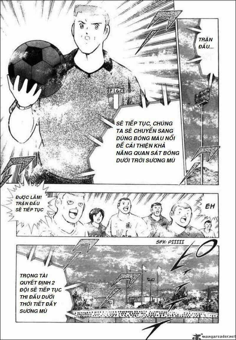 Captain Tsubasa : Trận Chiến Liên Đoàn Italy Chapter 10 trang 6