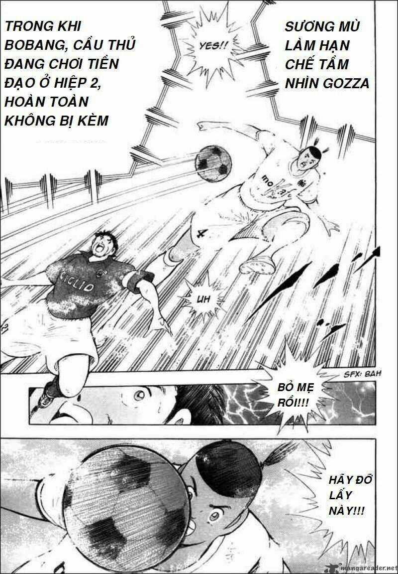 Captain Tsubasa : Trận Chiến Liên Đoàn Italy Chapter 10 trang 8