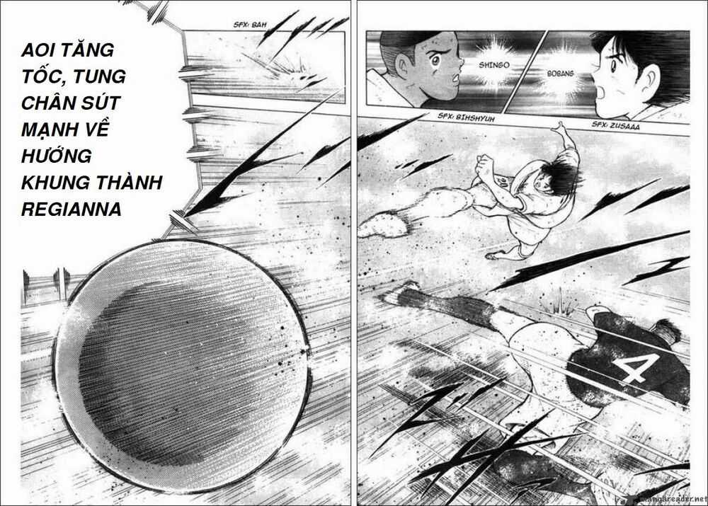 Captain Tsubasa : Trận Chiến Liên Đoàn Italy Chapter 11 trang 11