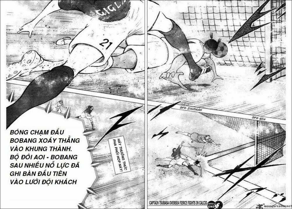 Captain Tsubasa : Trận Chiến Liên Đoàn Italy Chapter 11 trang 13