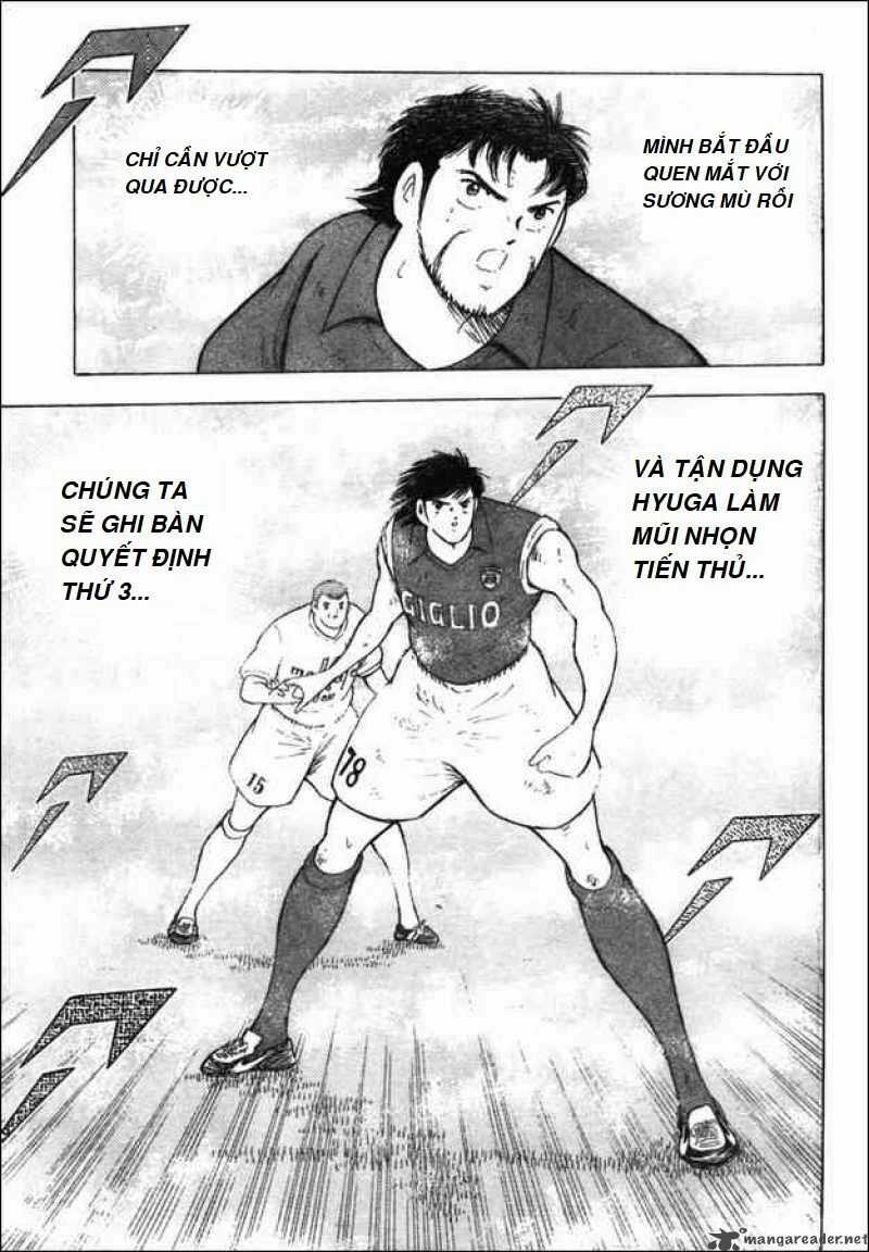 Captain Tsubasa : Trận Chiến Liên Đoàn Italy Chapter 11 trang 3