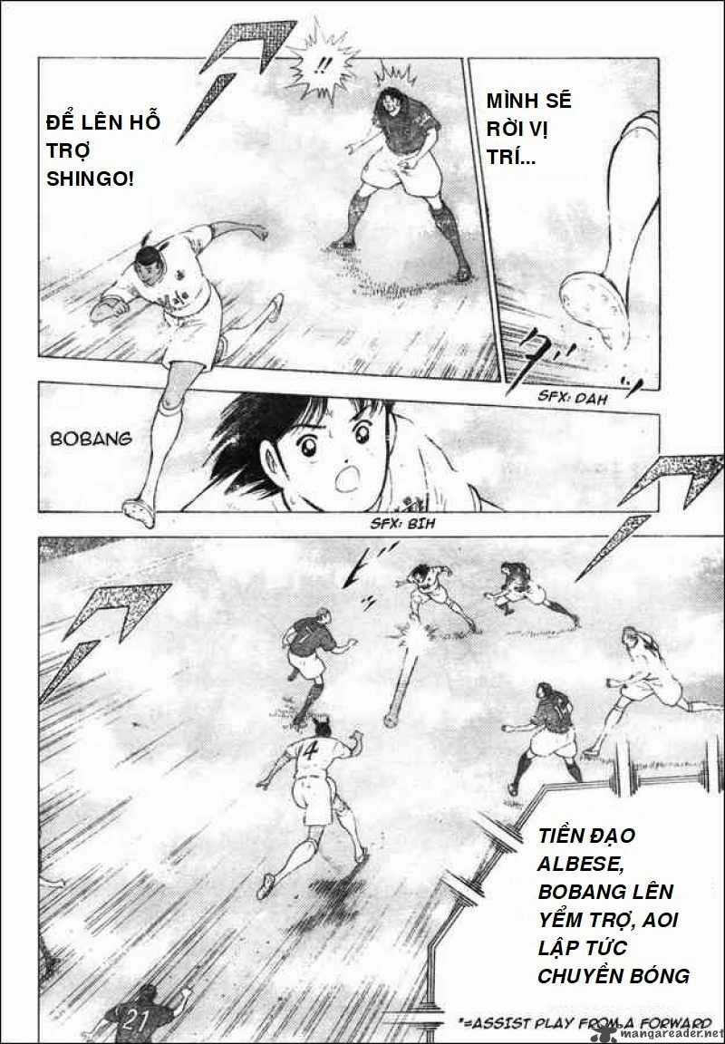 Captain Tsubasa : Trận Chiến Liên Đoàn Italy Chapter 11 trang 4