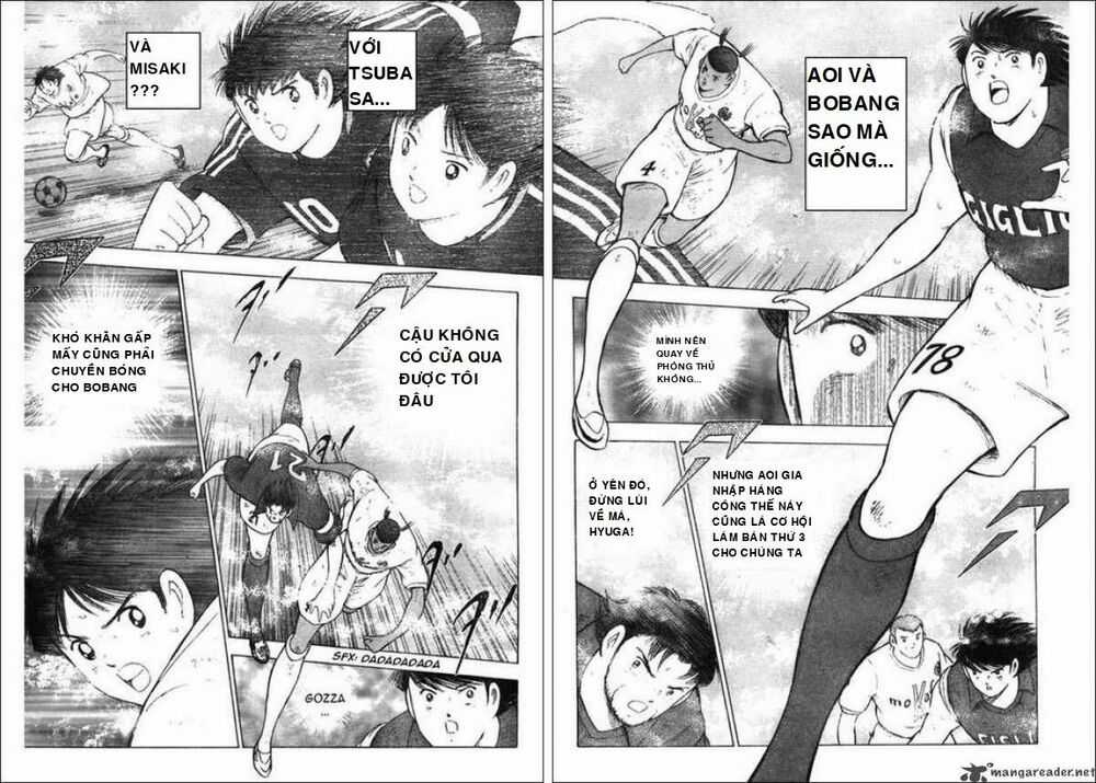Captain Tsubasa : Trận Chiến Liên Đoàn Italy Chapter 11 trang 6