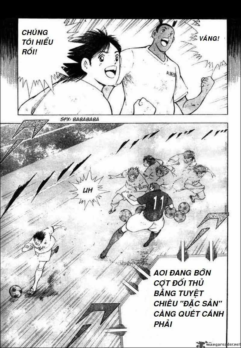 Captain Tsubasa : Trận Chiến Liên Đoàn Italy Chapter 11 trang 8