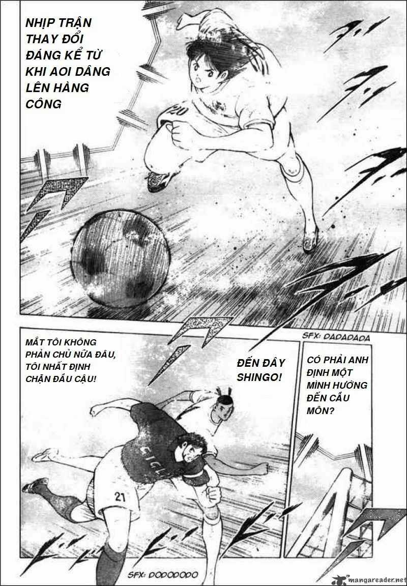 Captain Tsubasa : Trận Chiến Liên Đoàn Italy Chapter 11 trang 9