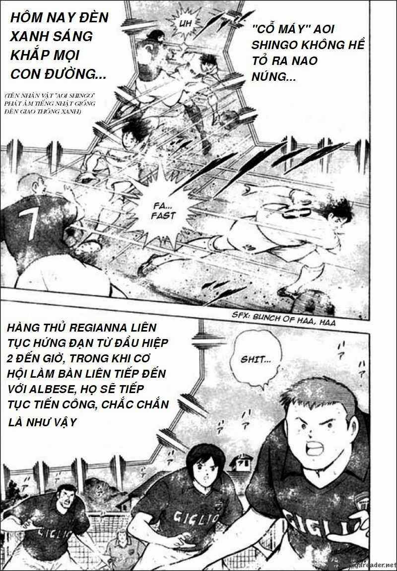 Captain Tsubasa : Trận Chiến Liên Đoàn Italy Chapter 12 trang 6