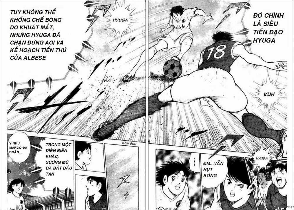 Captain Tsubasa : Trận Chiến Liên Đoàn Italy Chapter 12 trang 8