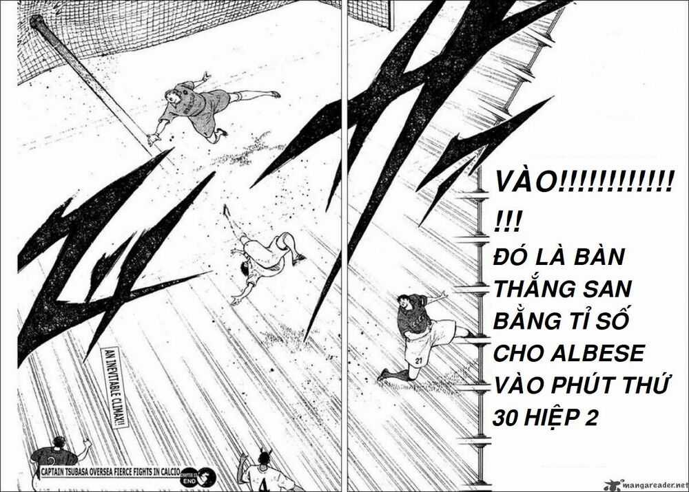 Captain Tsubasa : Trận Chiến Liên Đoàn Italy Chapter 13 trang 10