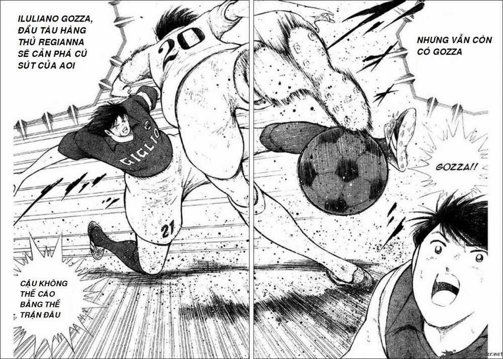 Captain Tsubasa : Trận Chiến Liên Đoàn Italy Chapter 13 trang 4