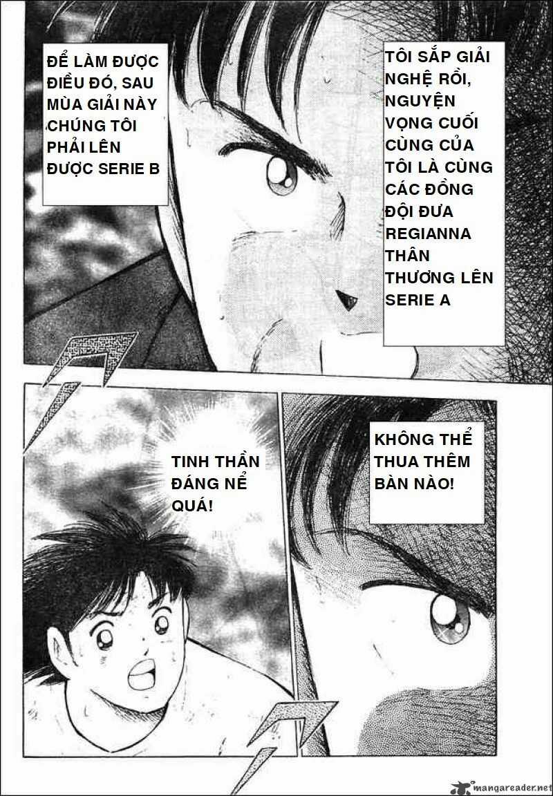Captain Tsubasa : Trận Chiến Liên Đoàn Italy Chapter 15 trang 12