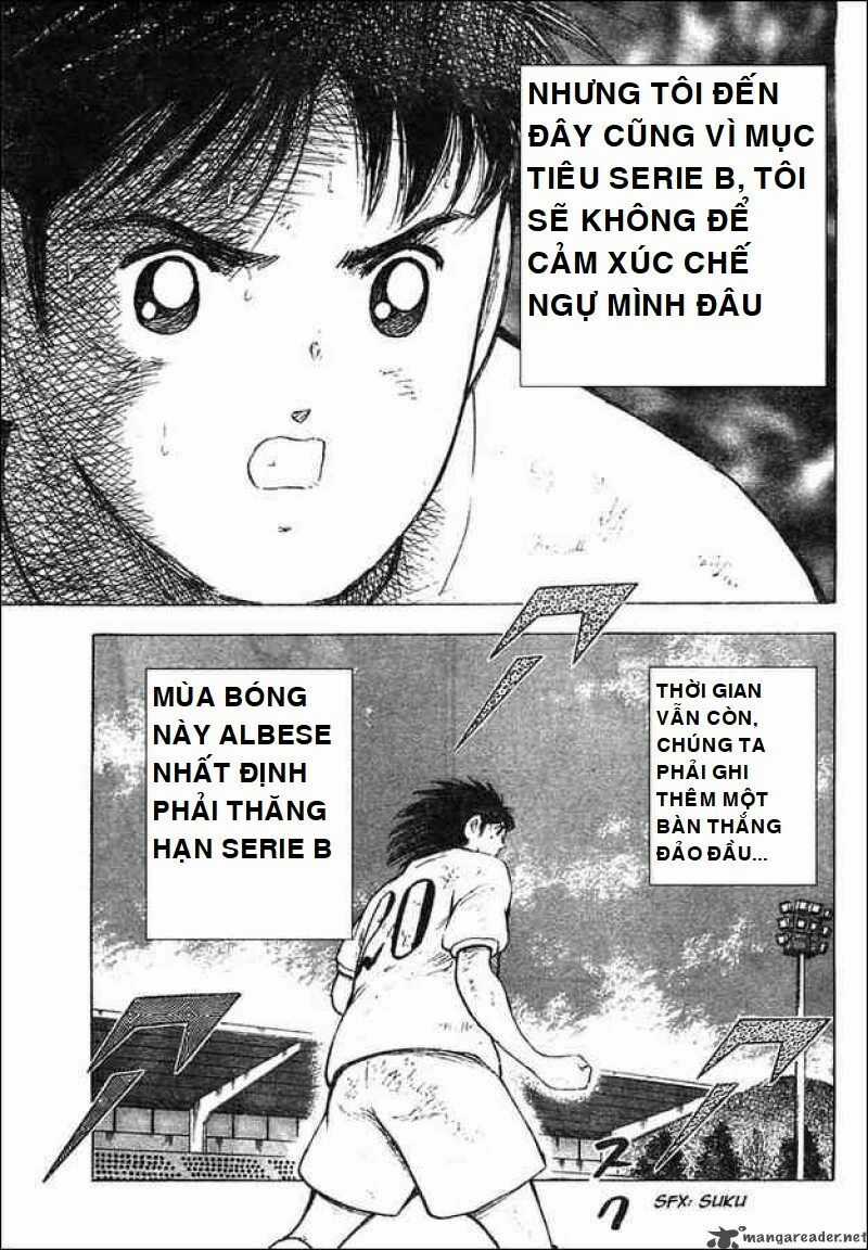 Captain Tsubasa : Trận Chiến Liên Đoàn Italy Chapter 15 trang 13