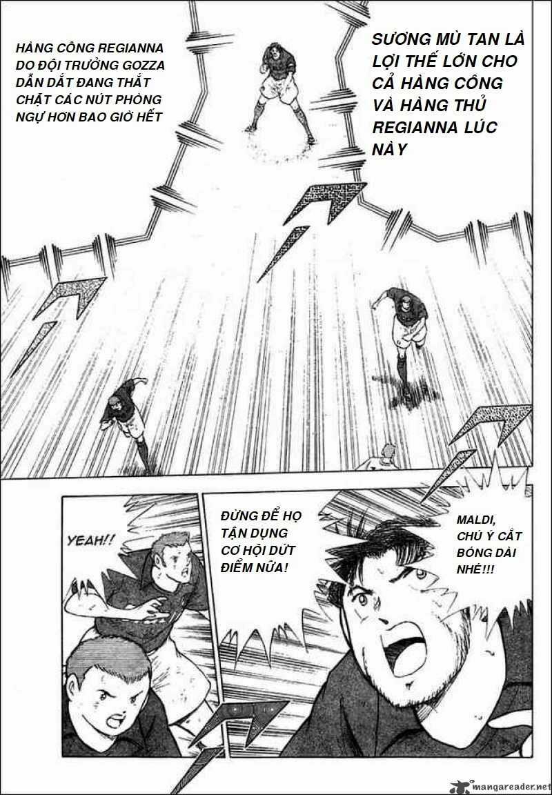 Captain Tsubasa : Trận Chiến Liên Đoàn Italy Chapter 15 trang 2