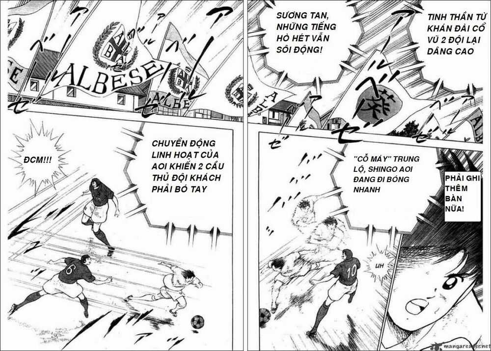 Captain Tsubasa : Trận Chiến Liên Đoàn Italy Chapter 15 trang 9