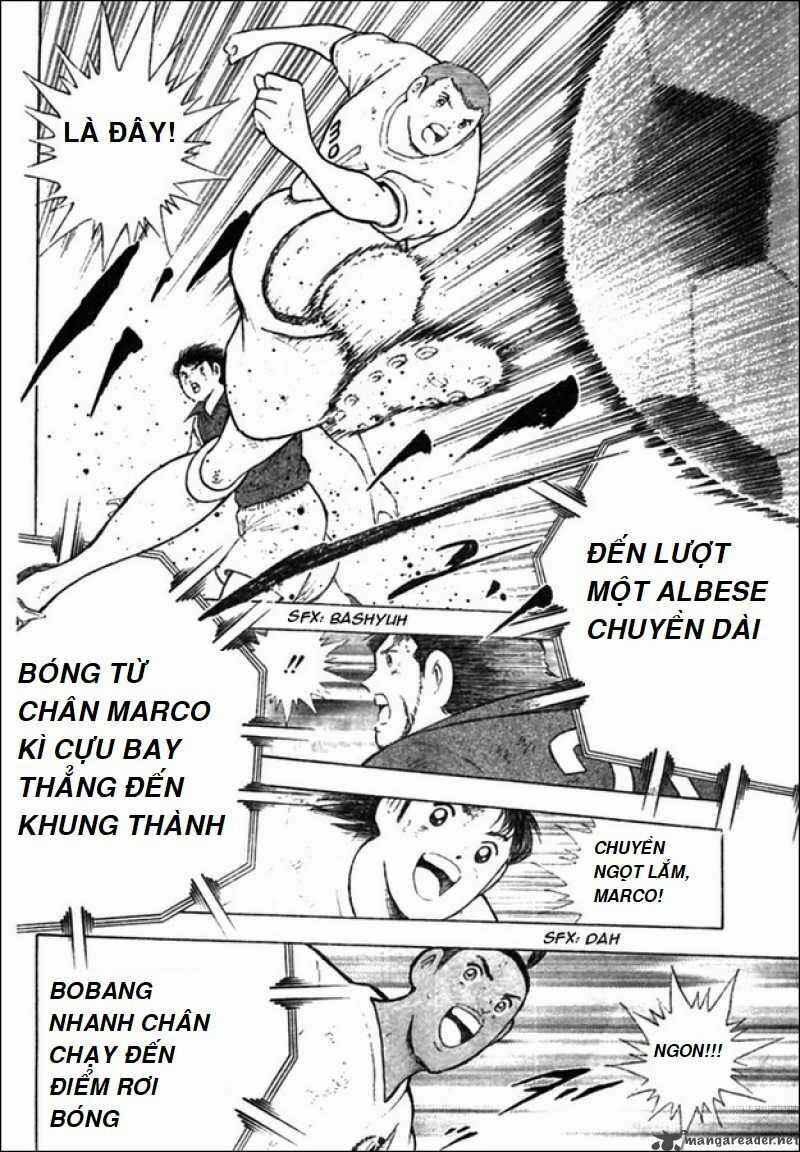 Captain Tsubasa : Trận Chiến Liên Đoàn Italy Chapter 16 trang 10