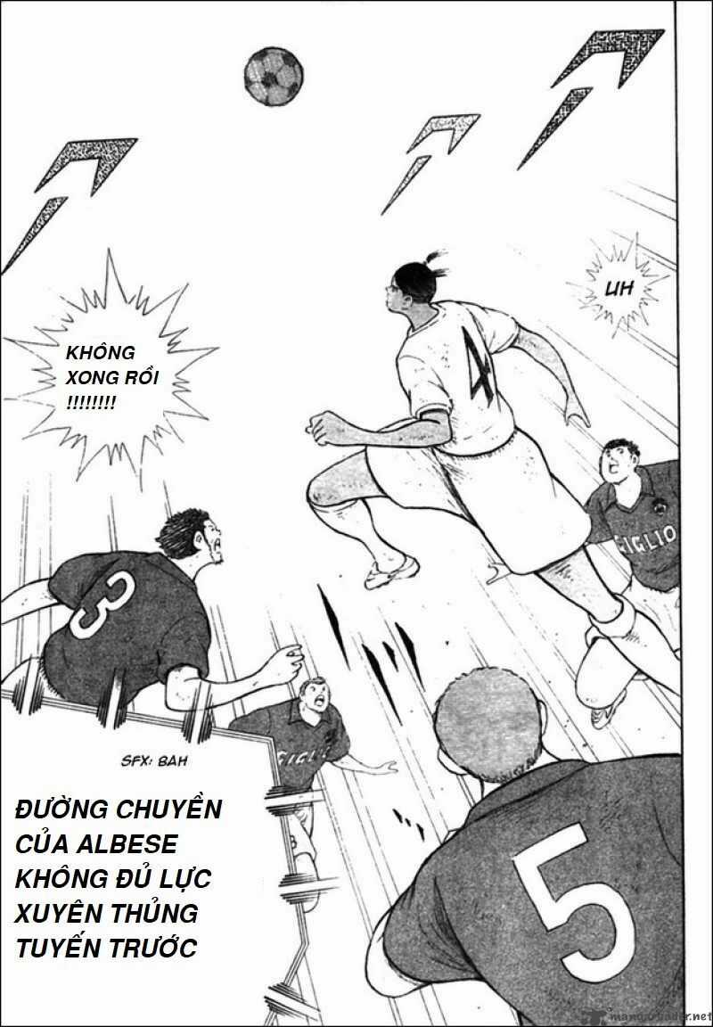 Captain Tsubasa : Trận Chiến Liên Đoàn Italy Chapter 16 trang 11