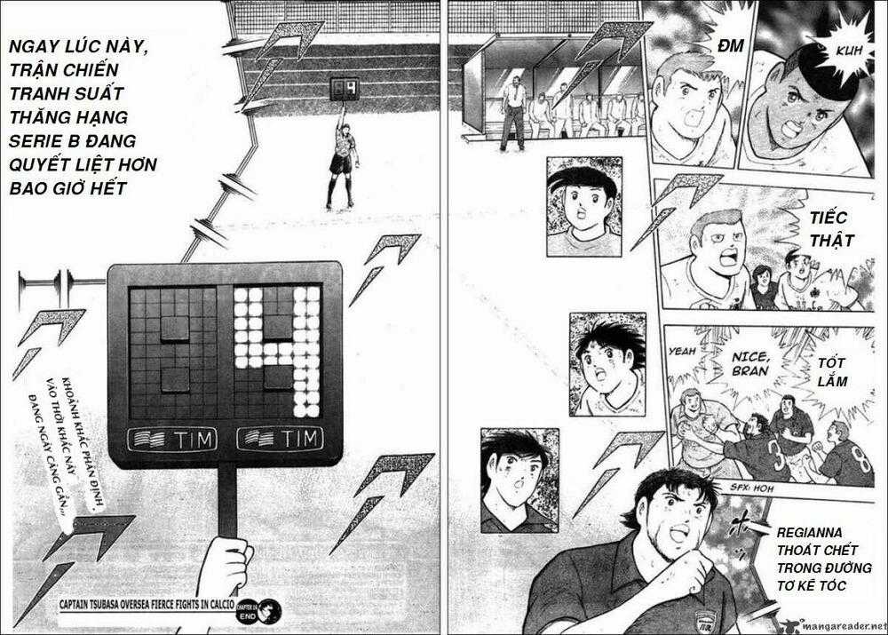 Captain Tsubasa : Trận Chiến Liên Đoàn Italy Chapter 16 trang 13