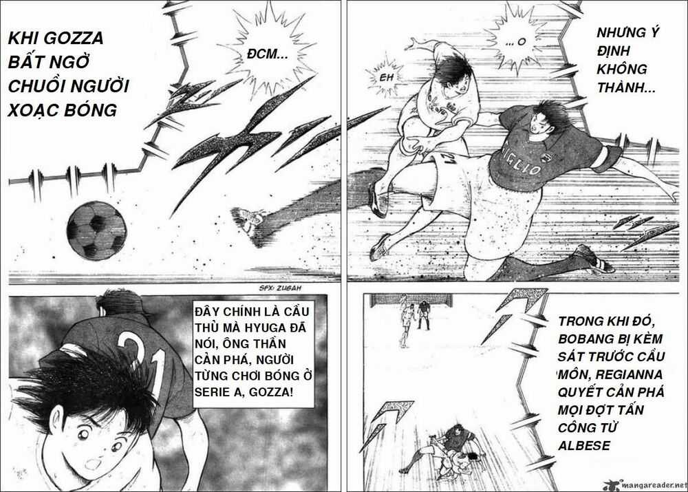Captain Tsubasa : Trận Chiến Liên Đoàn Italy Chapter 16 trang 6