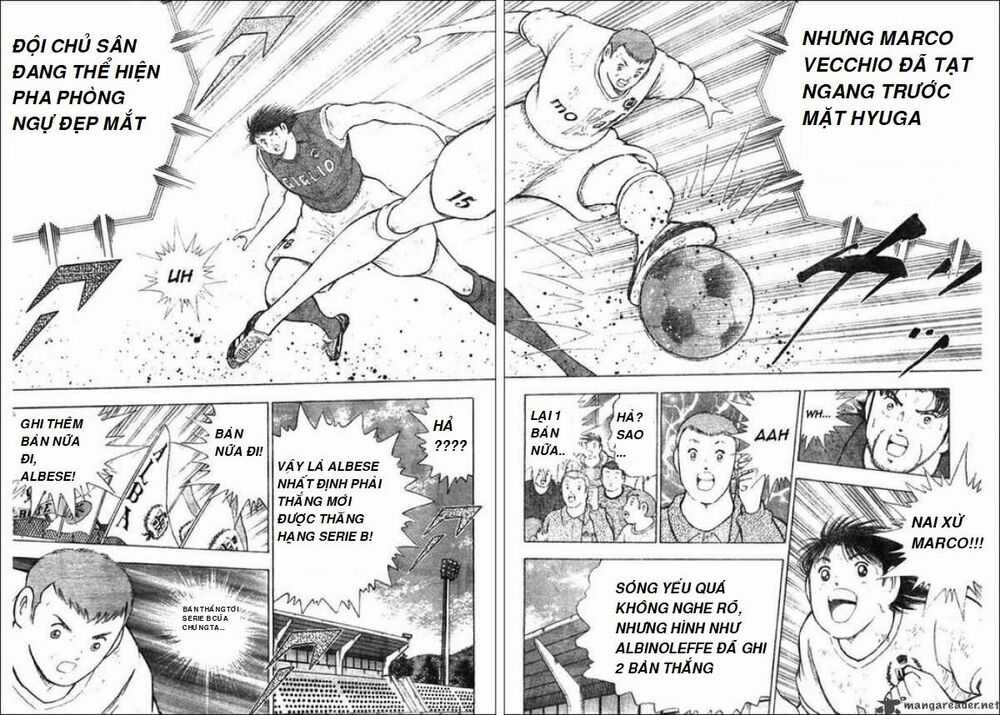 Captain Tsubasa : Trận Chiến Liên Đoàn Italy Chapter 16 trang 9