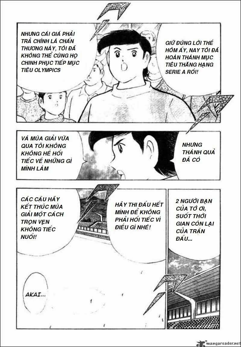 Captain Tsubasa : Trận Chiến Liên Đoàn Italy Chapter 17 trang 13