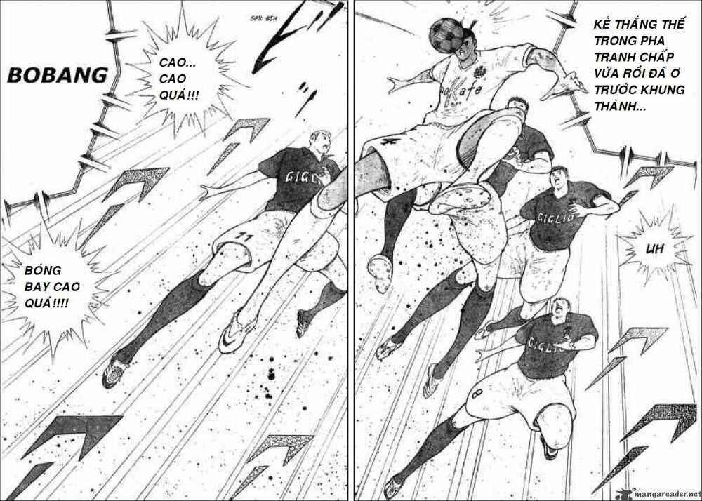 Captain Tsubasa : Trận Chiến Liên Đoàn Italy Chapter 18 trang 13
