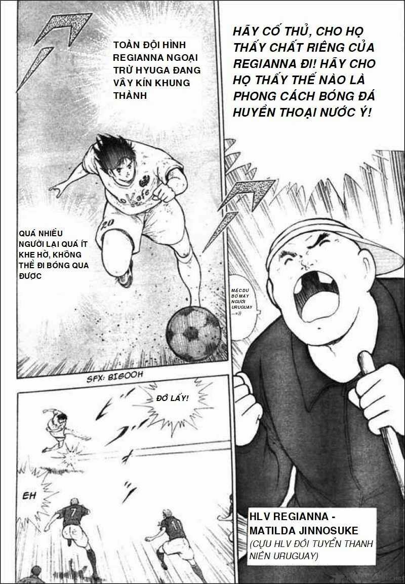 Captain Tsubasa : Trận Chiến Liên Đoàn Italy Chapter 18 trang 2