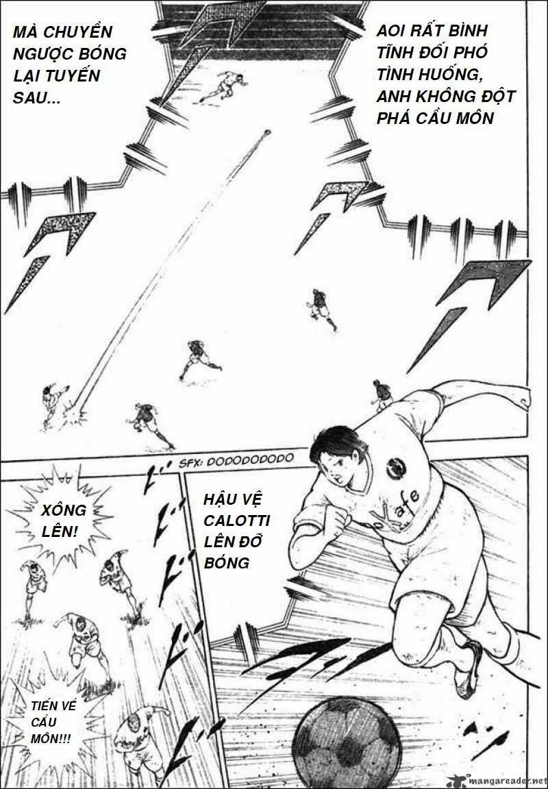 Captain Tsubasa : Trận Chiến Liên Đoàn Italy Chapter 18 trang 3
